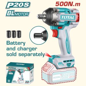 აკ.ქანჩის გასაღები 20V, 500ნმ, 1/2