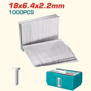 პნ.სტეპლერის საცვლელი თავები 18მმ, 1000ც