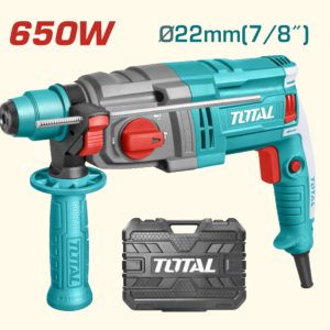 ელ. პერფორატორი 650ვტ, 1.7 ჯ