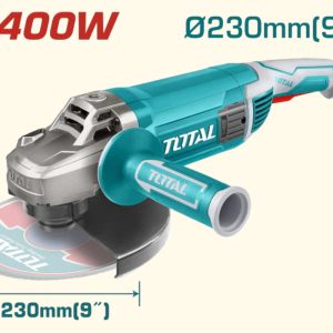 კუთ საჭრ მანქანა 230მმ,6300ბრ/წთ, 2400ვტ