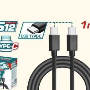USB C დამტენი 3A, 1მ, type C