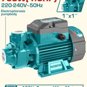 წყლის პერიფერიული ტუმბო H=52მ, 750ვტ