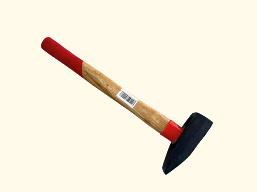 ჩაქუჩი ხის ტარით