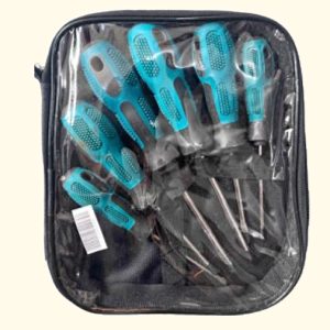 სახრახნისების ნაკრები 6 ცალი (ჩანთით)