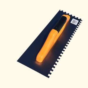 მებათქაშის ინსტრუმენტი კბილანებით