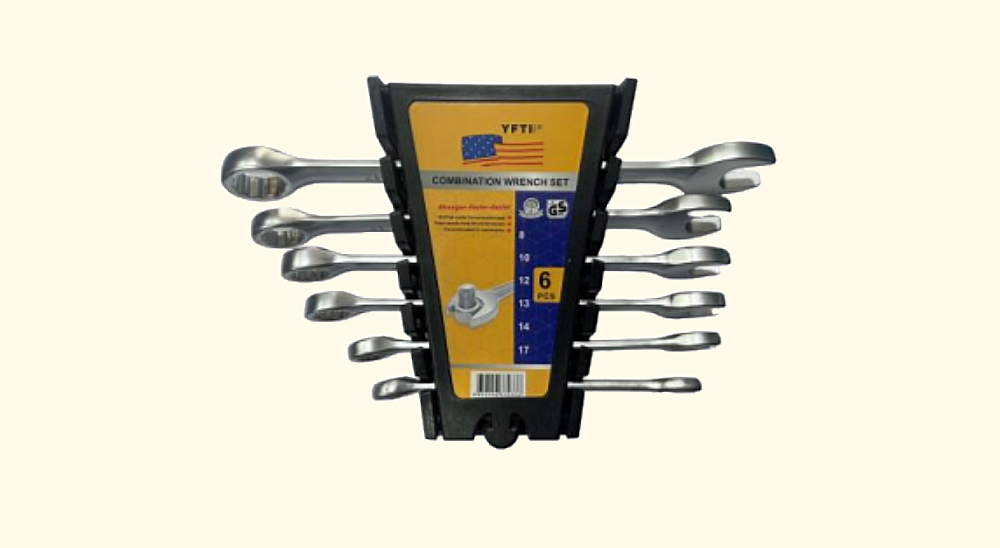 ქანჩის გასაღები (ნაკრები 6PC)