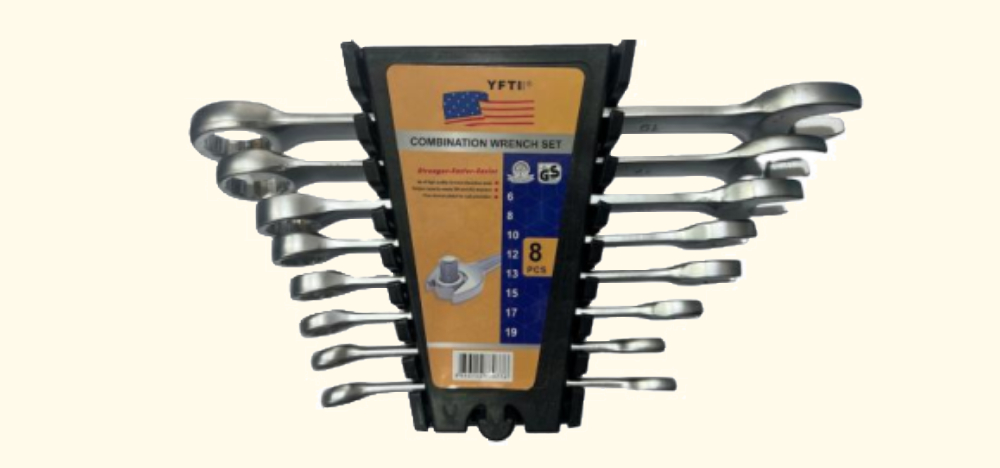 ქანჩის გასაღები (ნაკრები 8PC)