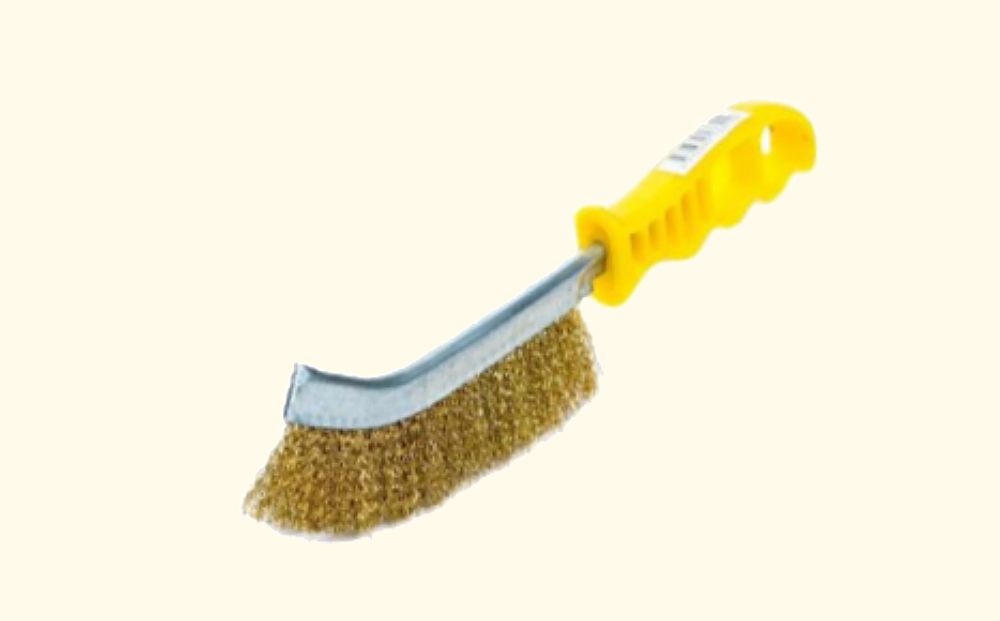 ხელის მეტალის ჯაგრისი