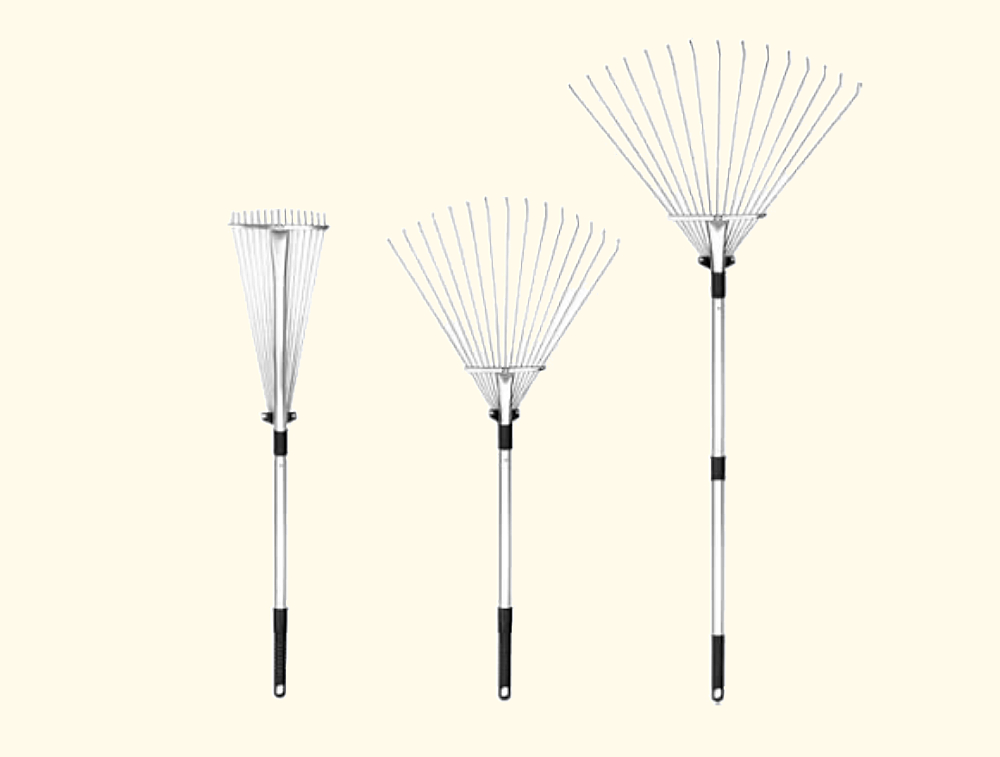 მებაღის რეგულირებადი ფოლადის ფოცხი