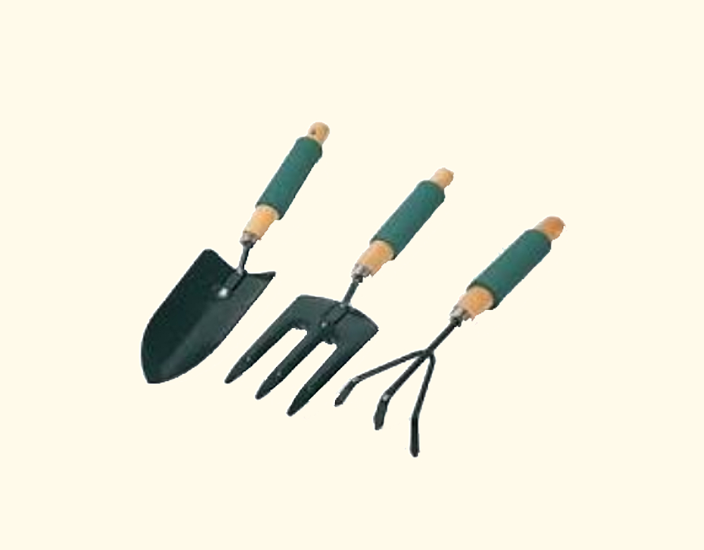 მებაღის ხელაწყოების ნაკრები 3PCS