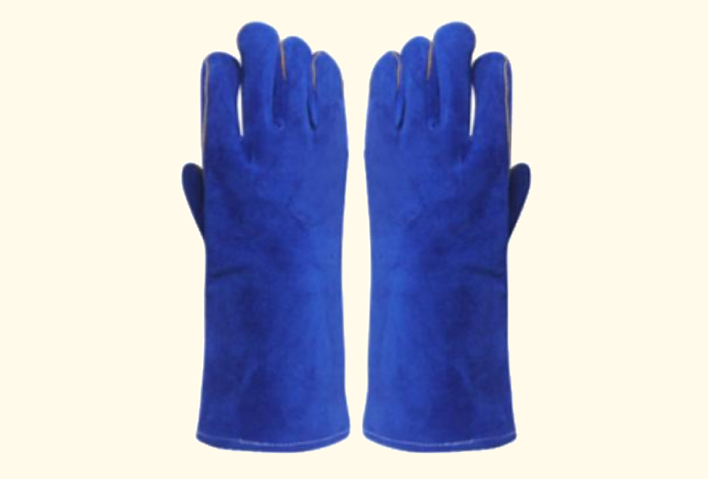 სამუშაო ხელთათმანი 16c 40cm (შემდუღებლის)