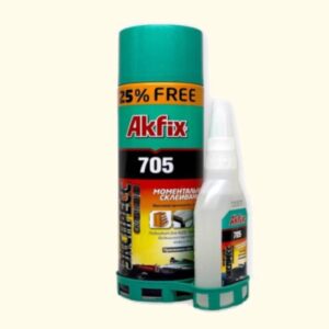 MDF-ის წებო AKFIX GA0655 (500მლ + 125გ)