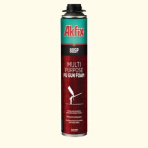 FA001 პოლიურეთანის ქაფი (პისტოლეტისთვის) 850გ (AKFIX)